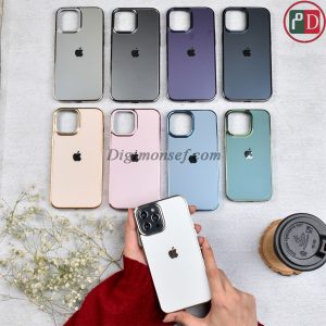 قاب طرح آیفون پشت مات بدون محافظ – iphone 11