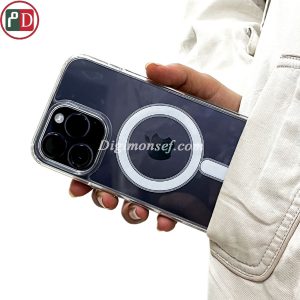قاب مدل شفاف مگ سیف برای آیفون – iphone 12 pro max