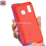 قاب سیلیکون هفت رنگ (جیغ) برای سامسونگ – Samsung A20 / A30 - Image 2