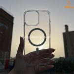 قاب گوشی سامسونگ مگ سیف دار شفاف اورجینال برند spigen - Image 2
