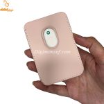 ولت جاکارتی موبایل مگ سیف دار چرمی طرح اپل مدل Leather Wallet - Image 3