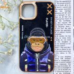 قاب مدل نیمی (nimmy) سه بعدی طرح گوریل گلدوزی شده مناسب برای گوشی آیفون – Iphone 13 - Image 2