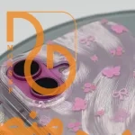 قاب آیفون طرح butterfly به همراه آویز کفش باله - Image 2