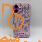 قاب آیفون طرح butterfly به همراه آویز کفش باله - Image 4