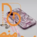 قاب آیفون طرح butterfly به همراه آویز کفش باله - Image 3