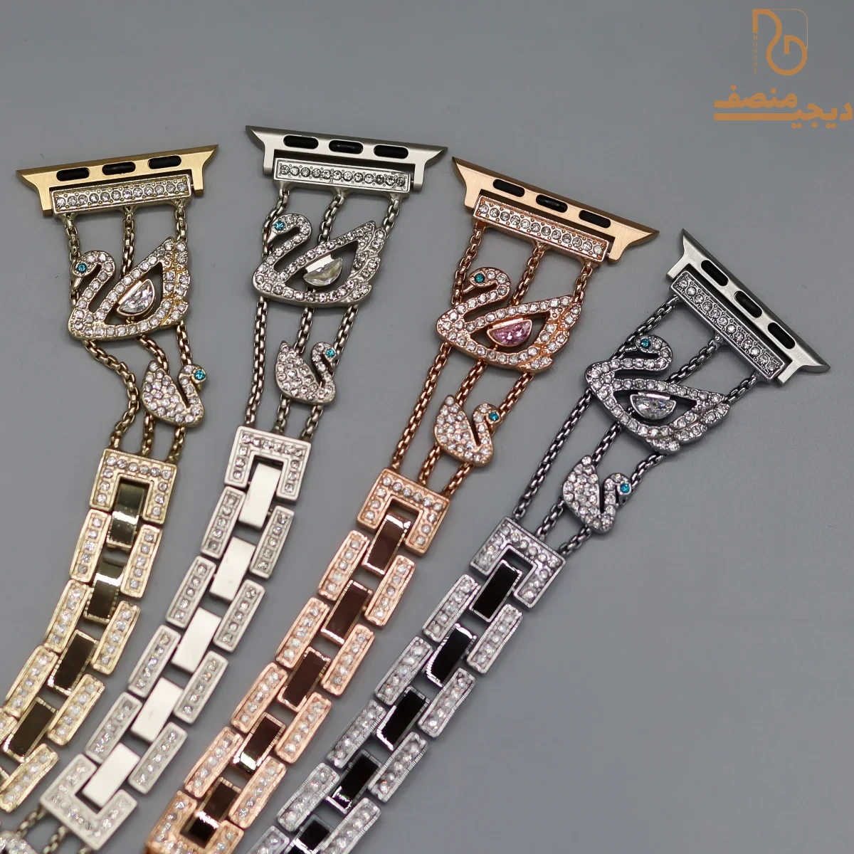 بند سواروسکی پک اورجینال مناسب برای اپل واچ و اسمارت واچ - Image 1