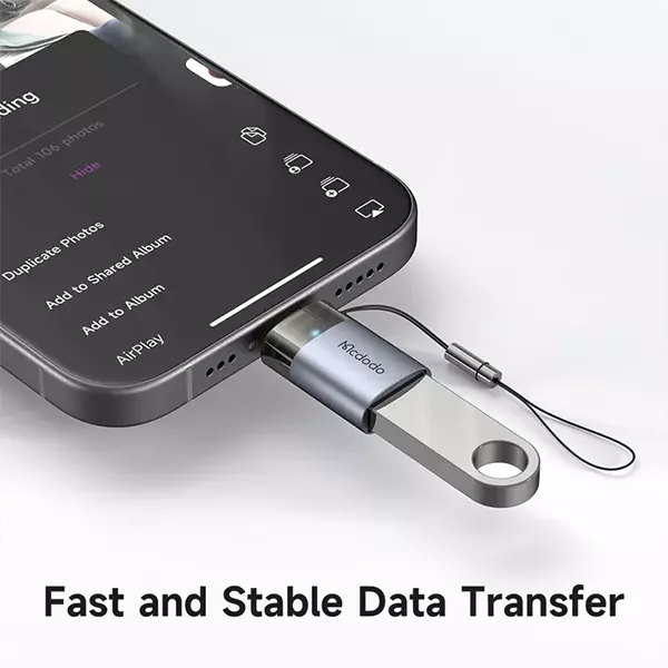تبدیل OTG مک دودو مدل OT7390 به لایتنینگ ب